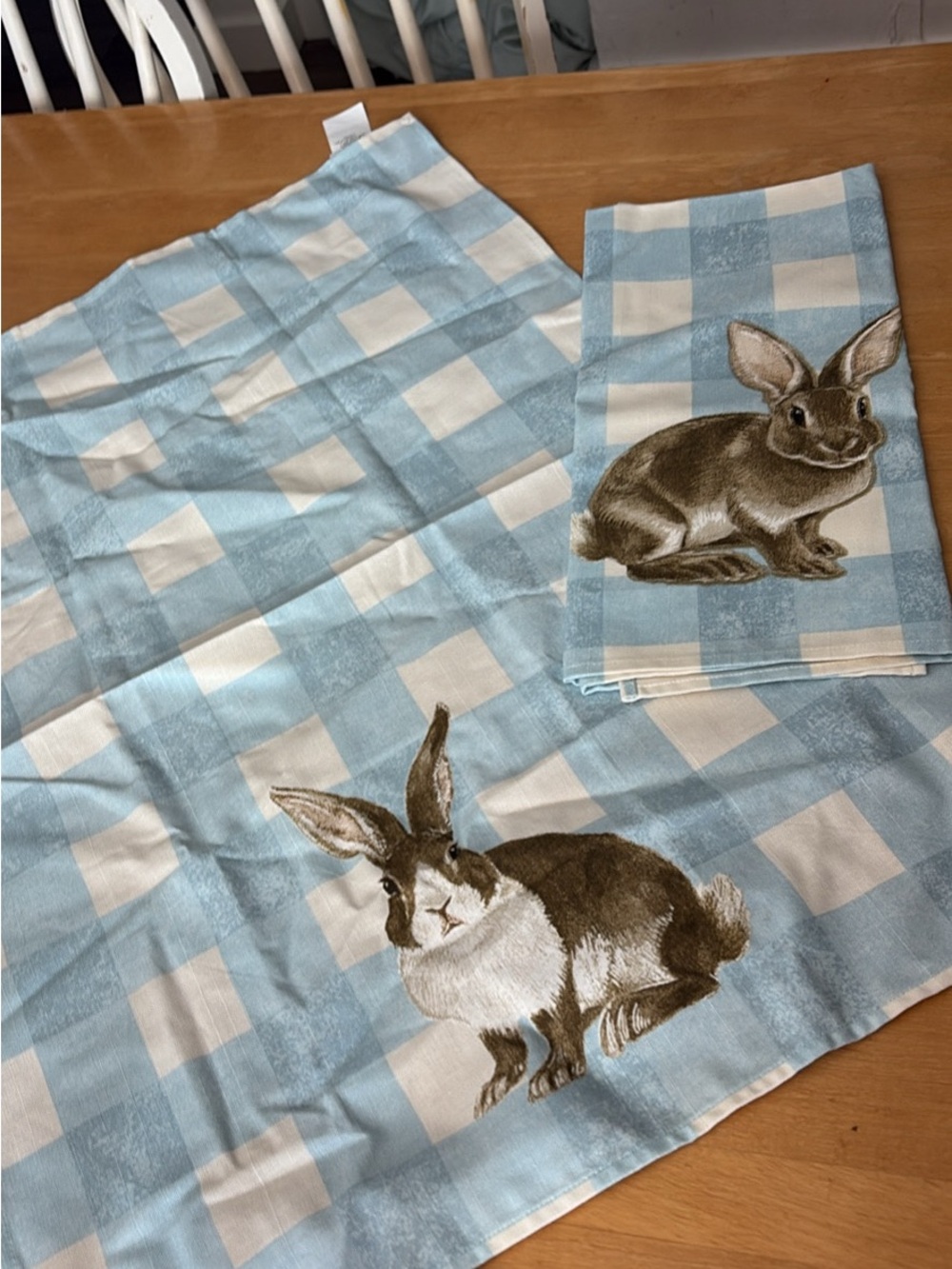 Spring/Easter Bunny Linens - Picture 3 of 5